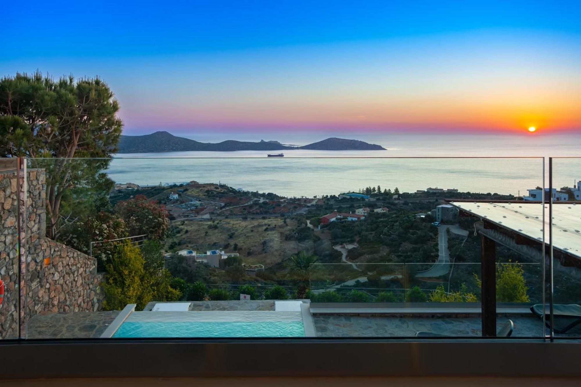 Elounda Sunrise Villa Экстерьер фото